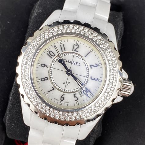 chanel j12 white ceramic watch.